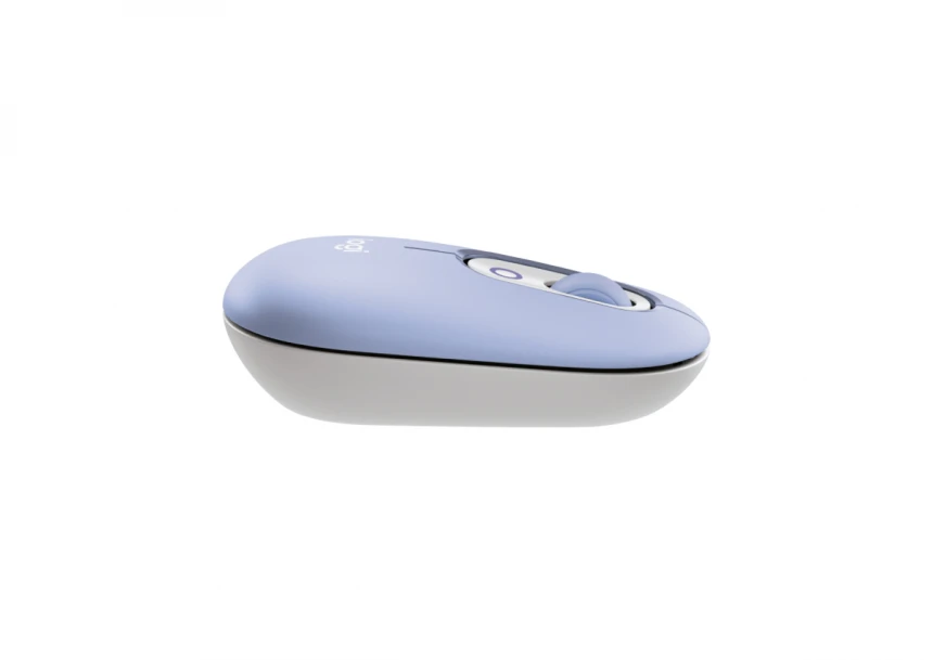 LOGITECH Pop Mouse with Emoji, Lilac miš 