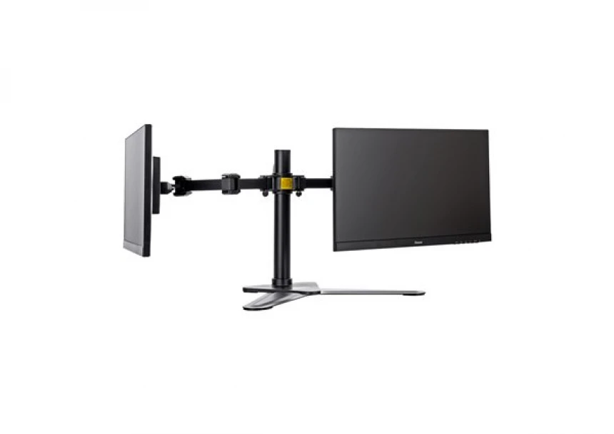 Iiyama DS1002D-B1 - Stand - for 2 monitors (adjustable arm)black screen size: 10"-30" desktop stand for ProLite E2783QSU-B1 XU2495WSU-B1 XUB2495WSU-B1