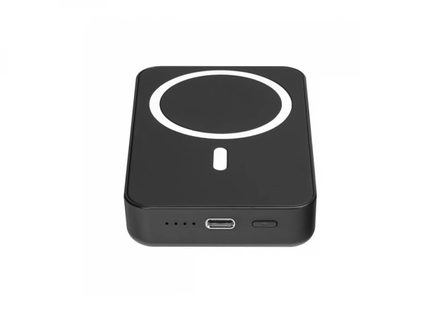 Powerbank S-LINK M100 10000mAh LCD/PD20W/Magsafe/crni