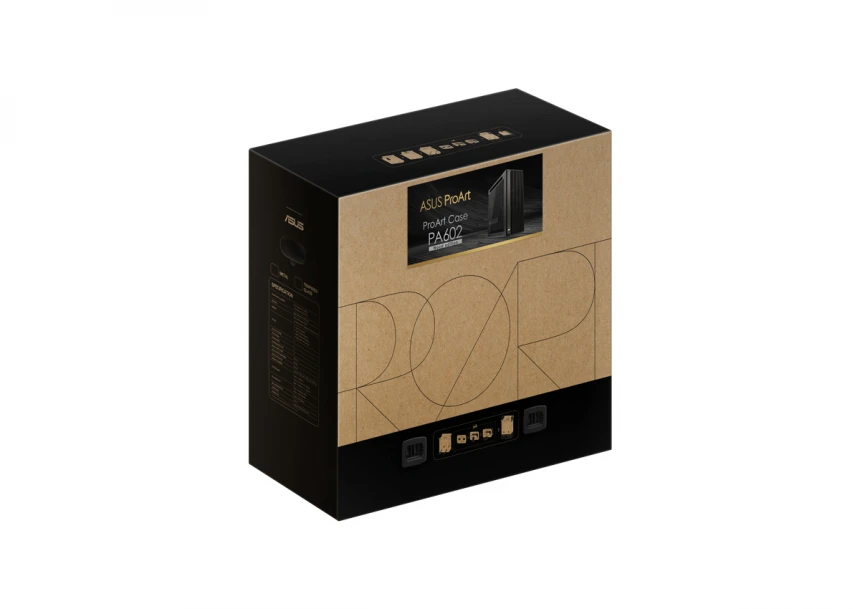 ASUS PROART PA602 WOOD TG PWM BLACK kućište crno 