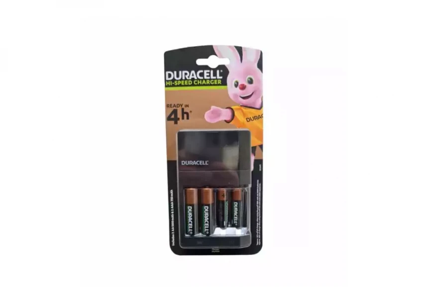 Punjač sa baterijama 2xAA+2xAAA Duracell CEF14