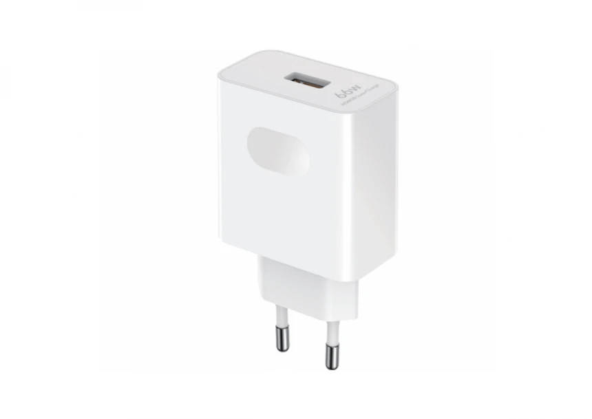 Kućni punjač Honor super charge 66W beli Typa A na Type C sa kablom