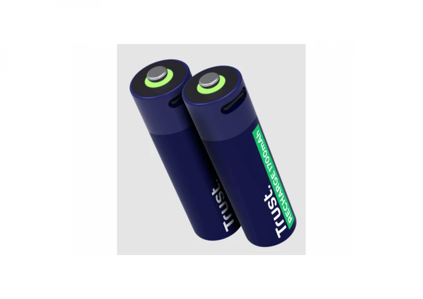 Punjive baterija TRUST USB-C  2P - AA/2 kom/ crna