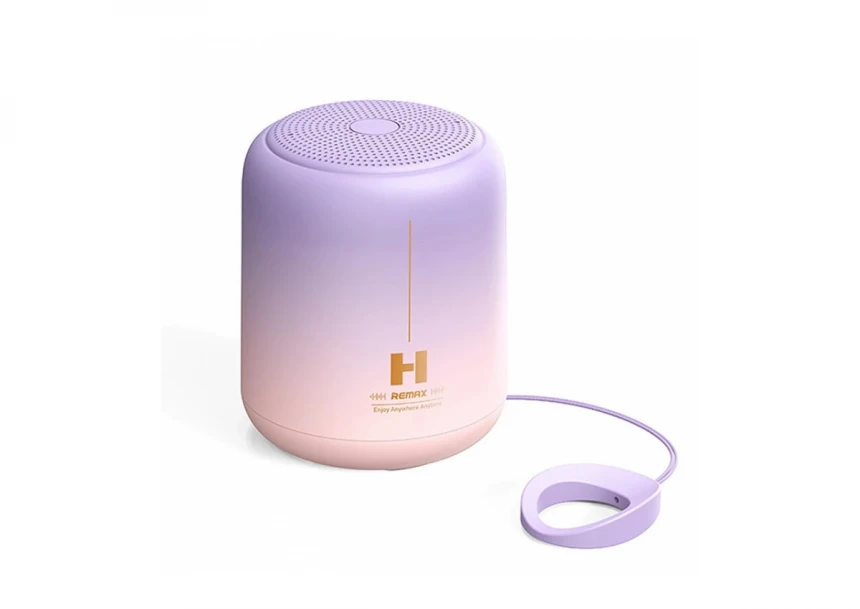 REMAX RB-H1 Purple/pink Blue Sky Mirror Portable Wireless Speaker