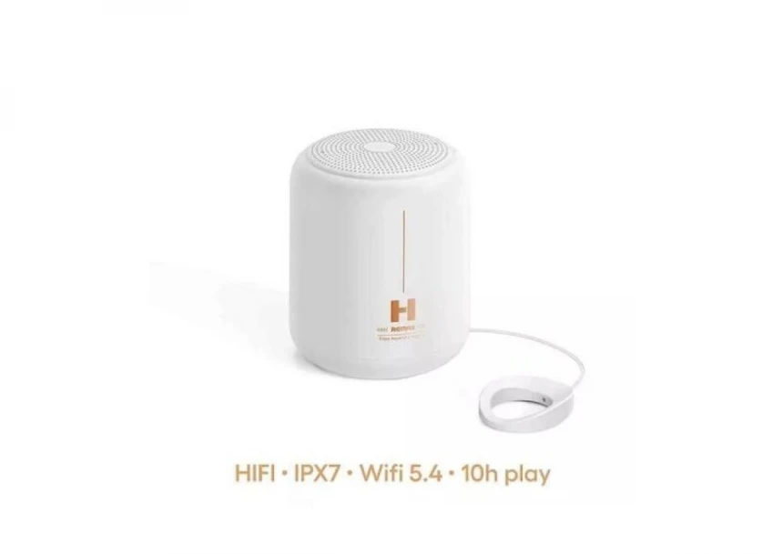 REMAX RB-H1 White Sky Mirror Portable Wireless Speaker