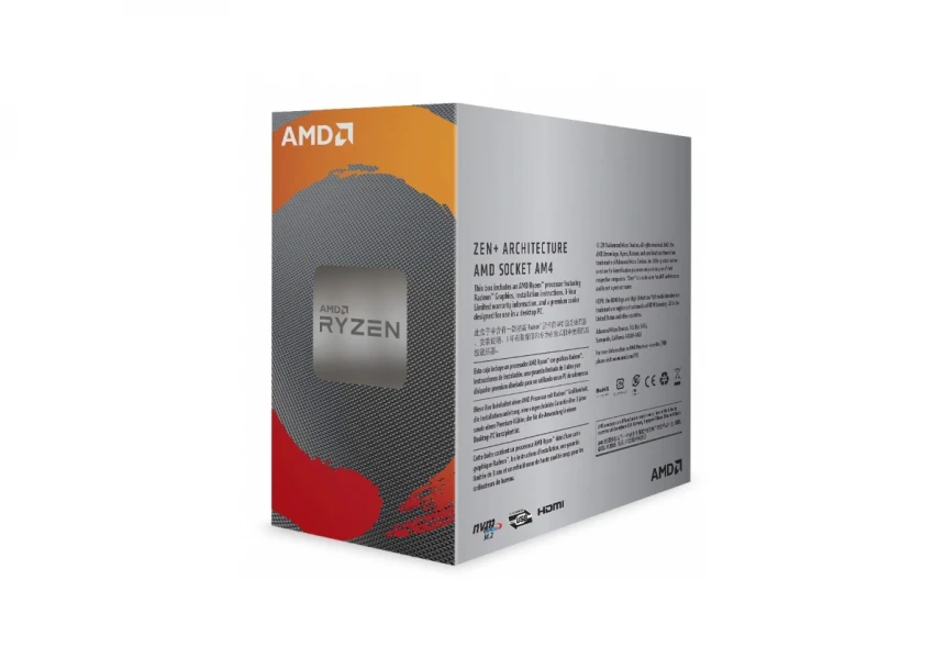 Procesor AMD Ryzen 3 3200G 4C/4T/4.0GHz/6MB/65W/AM4/BOX