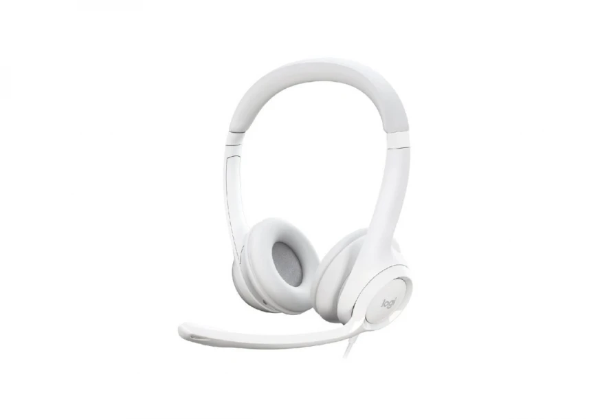 Sl. Sa mikrofonom Logitech H390 ClearChat Comfort USB Headset White