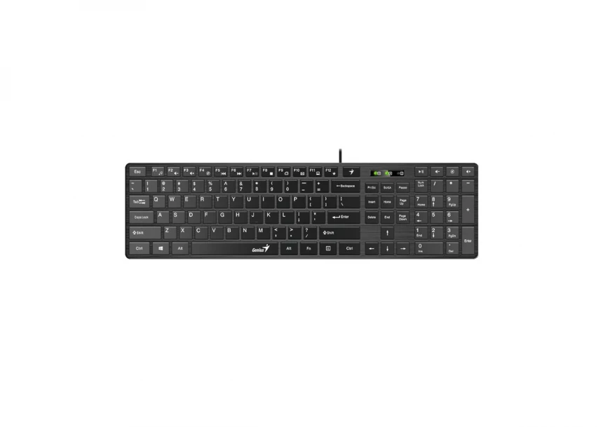 SlimStar 126 USB US crna tastatura 