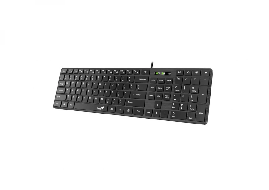 SlimStar 126 USB US crna tastatura 