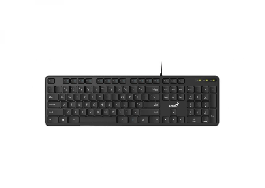 GENIUS SlimStar M200 USB US crna tastatura 