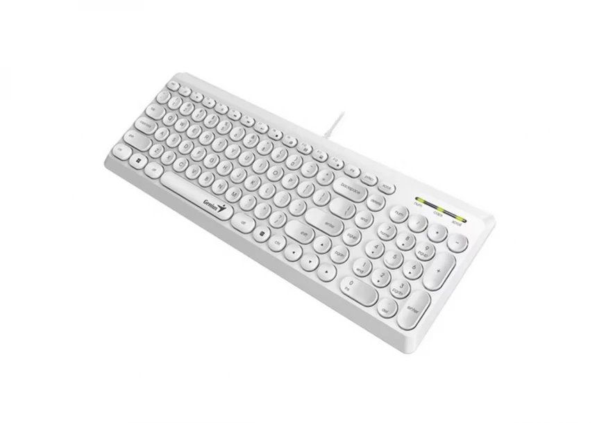 Slimstar Q200 USB YU bela tastatura 