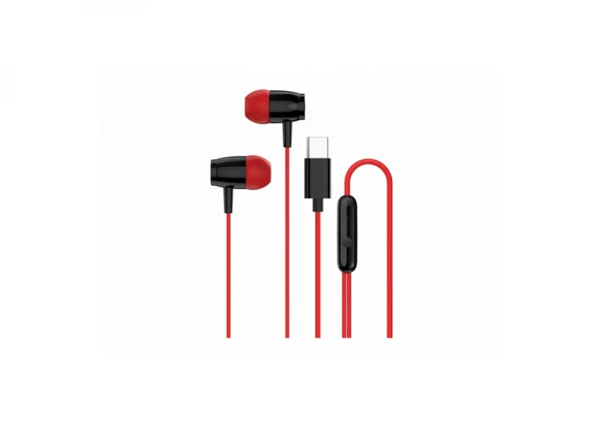 CANYON headphones SEP-5 TYPE-C Red