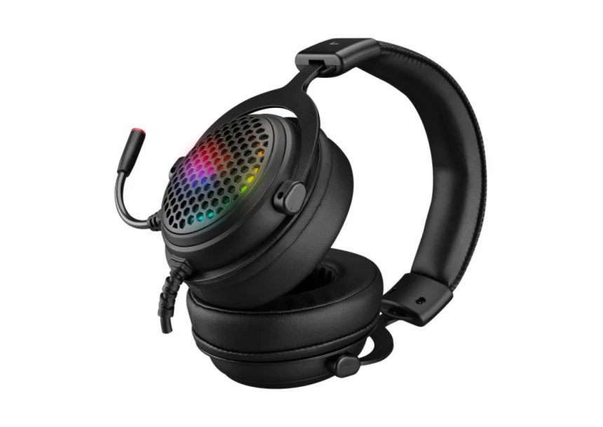 Slušalice sa mikrofonom Rampage MAJESTY 7.1 USB RGB