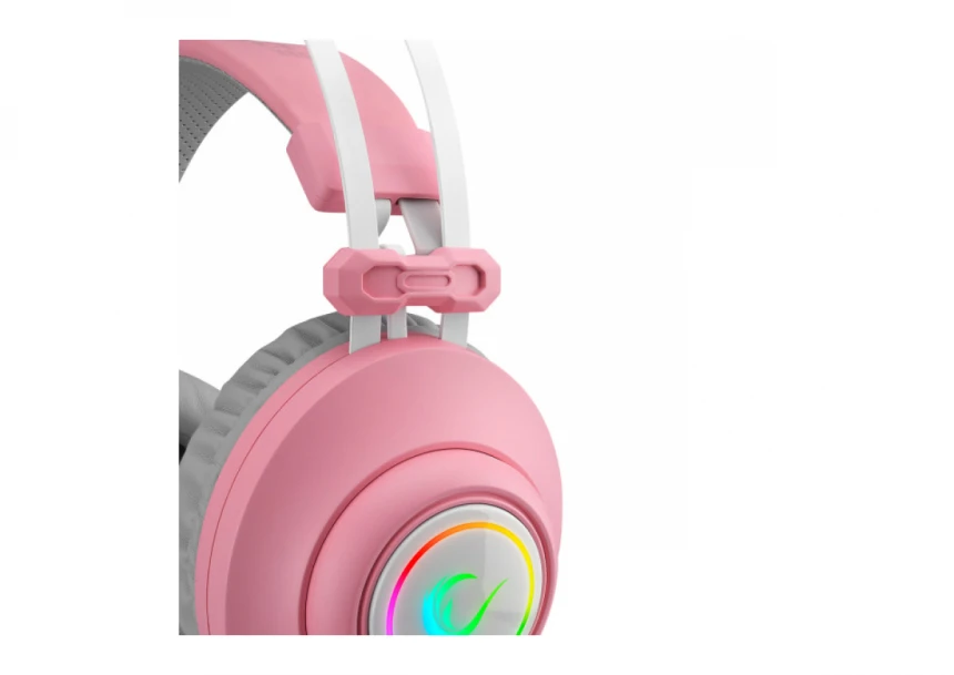 Slušalice sa mikrofonom Rampage RM-K1 PULSAR 7.1 USB + 3.5mm roze
