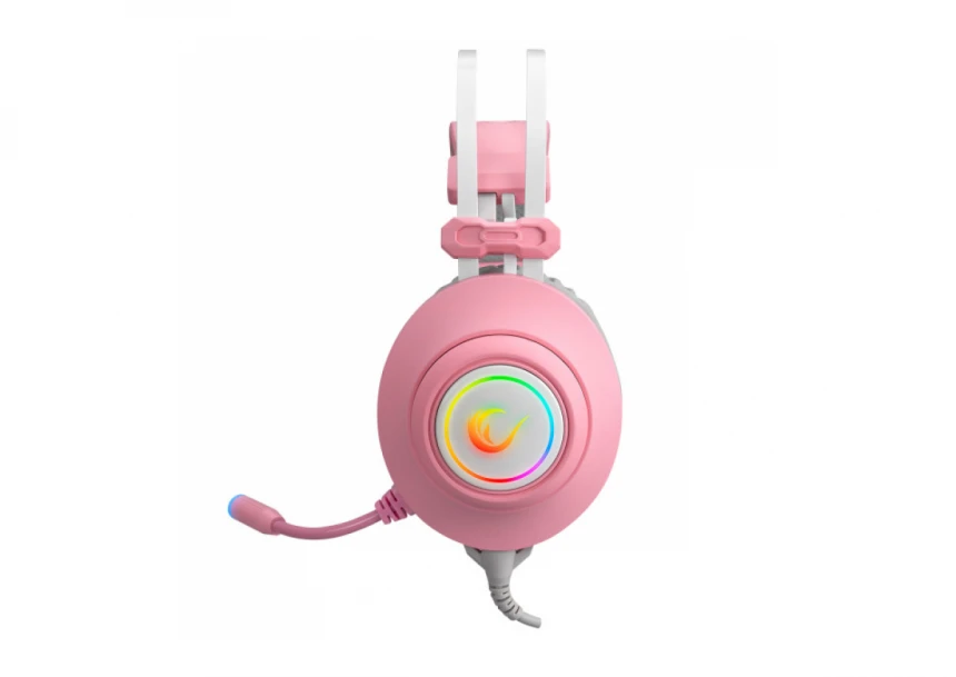 Slušalice sa mikrofonom Rampage RM-K1 PULSAR 7.1 USB + 3.5mm roze