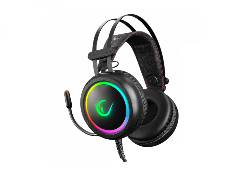 Slušalice sa mikrofonom Rampage Stormy 7.1 USB crna
