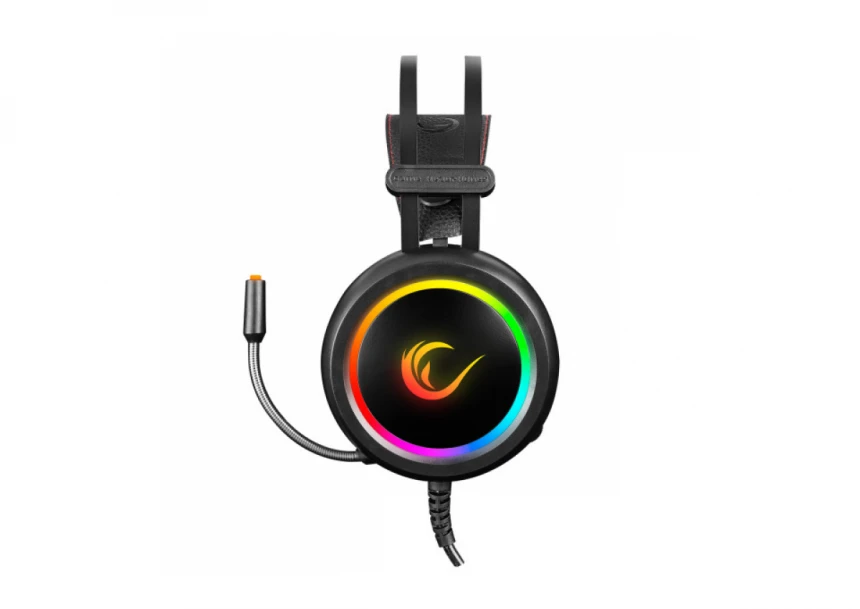 Slušalice sa mikrofonom Rampage Stormy 7.1 USB crna