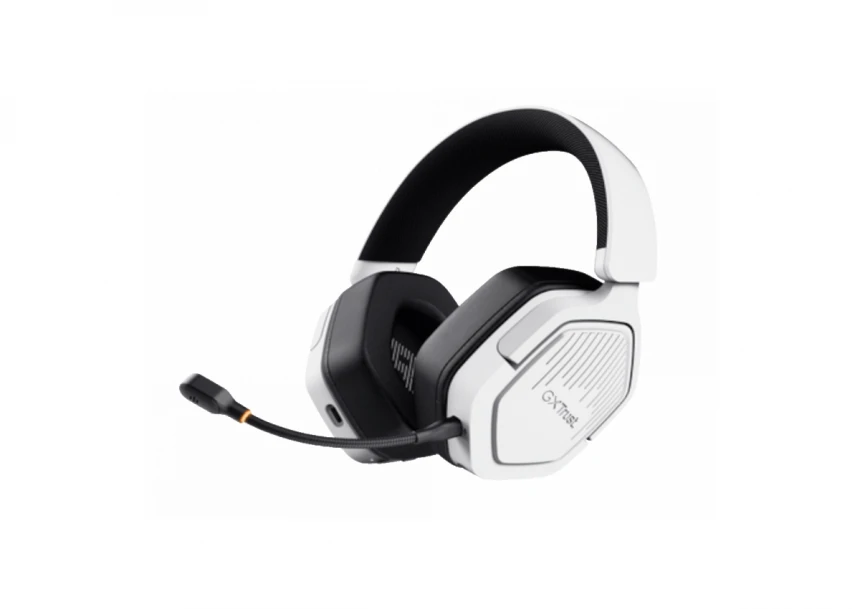 Slušalice TRUST GXT493W CARUS WIRELESS/bela