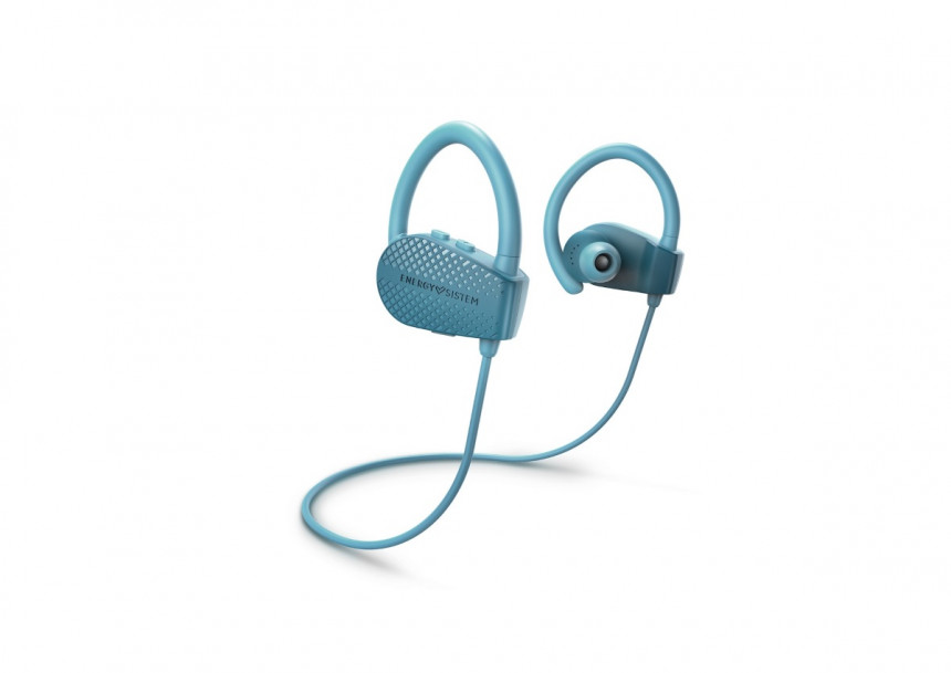 Sport 1+ Bluetooth plave bubice sa mikrofonom 