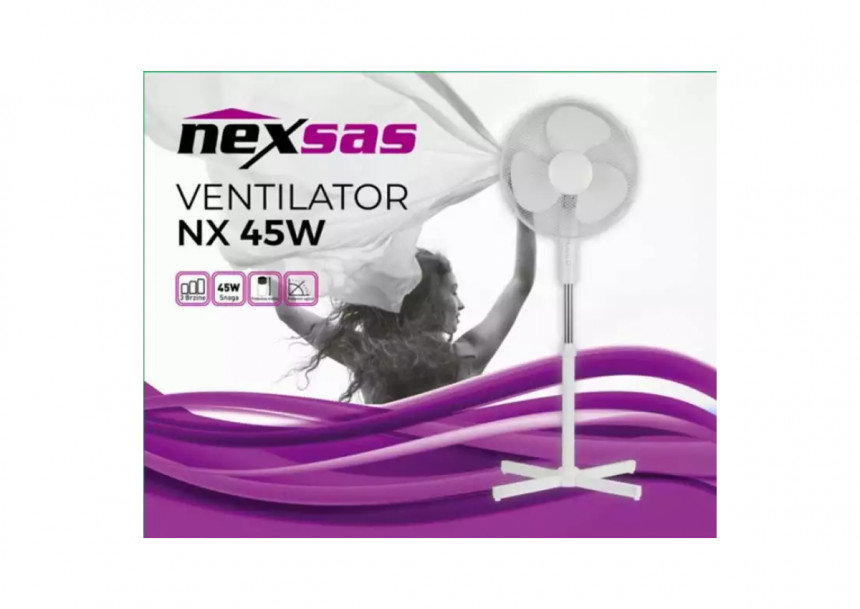 Stojeći ventilator Nexsas/snaga 45W