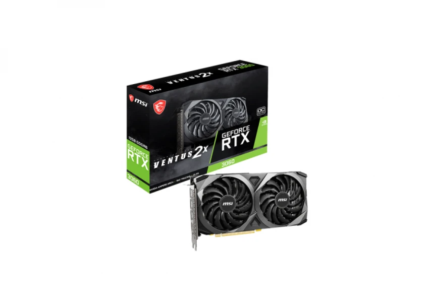 SVGA MSI Geforce RTX 3060 Ventus 2X OC 12GB GDDR6X, V397-214