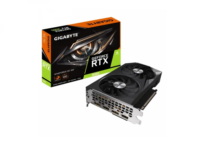 Grafička karta GIGABYTE GV-N3060WF2OC-12GD NVD/12GB/DDR6/192bit