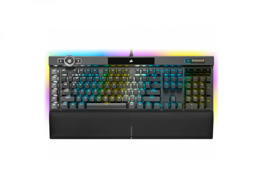 Tastatura CORSAIR K100 Optical žična/mehanička/CH-912A01A-NA/gaming/RGB/crna