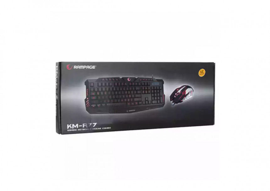 Tastatura i miš Rampage KM-R77