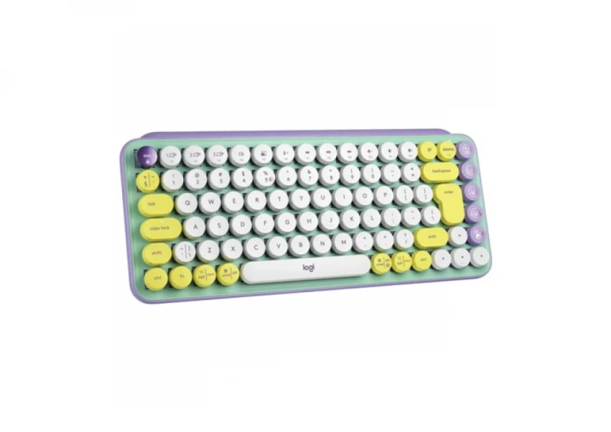 Tastatura Logitech Pop Keys Daydream bela/ljubičasta US 920-010736