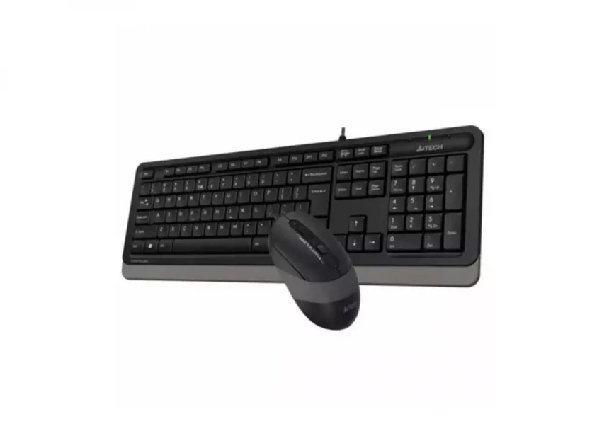 Tastatura + miš A4 Tech F1010, crno siva