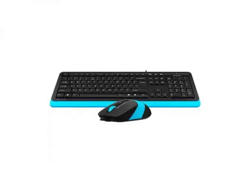 Tastatura + miš A4 Tech F1010 US Plava