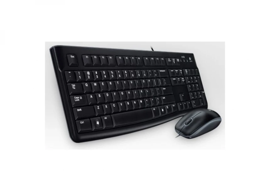 Tastatura + miš USB Logitech Desktop MK120 US 920-002563