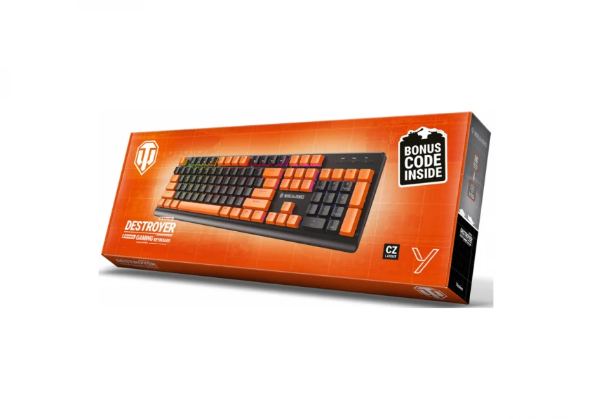 Tastatura YENKE YKB WT300US DESTROYER mehanička/outemu red switch