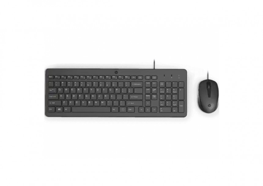 Tastatura+miš HP 150 žični set/US/240J7AA/crna