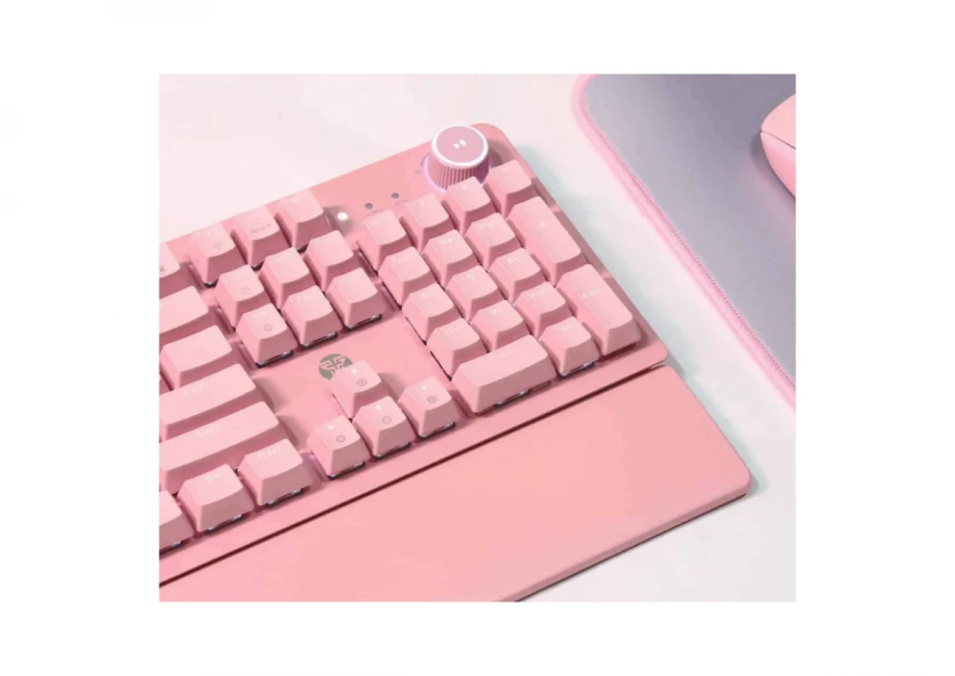 Gejmerska mehanička tastatura FANTECH MK853 MAX POWER SAKURA EDITION (PLAVI SWITCH)