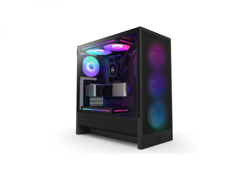 Tower NZXT H5 Flow RGB Gaming kuciste crno (CC-H52FB-R1)  CAS02579