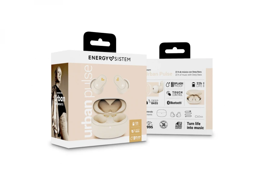 ENERGY SISTEM Urban Pulse Cream True Wireless bežične slušalice (M45528) 
