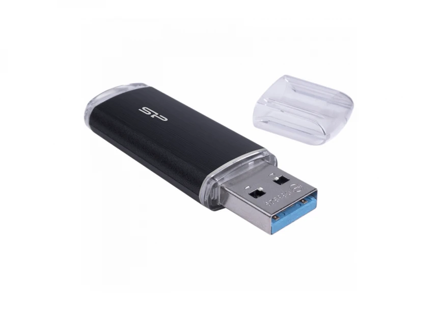 SILICON POWER USB Flash Silicon-Power Blaze B02 32GB USB 3.2 Gen 1 Type-A Black, EAN: 4713436128946