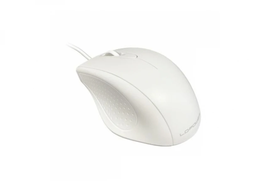 LC POWER USB-miš LC-Power LC-M710W-beli