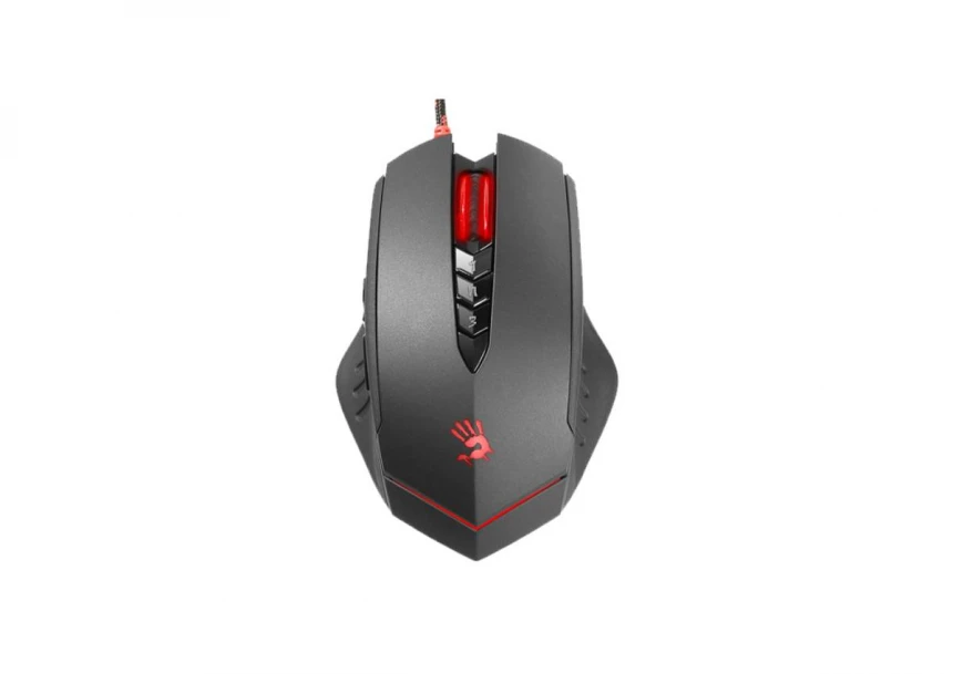 V8M MAX Bloody RGB Gaming Optical USB crni miš 