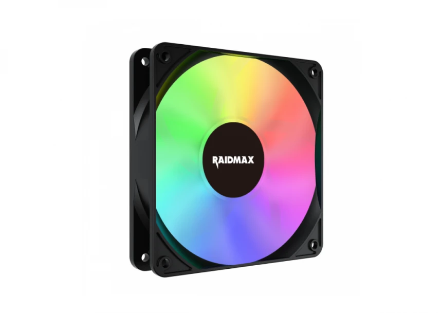 Ventilator 120mm Raidmax X-AIR ARGB fan Crni, NV-X120FBP