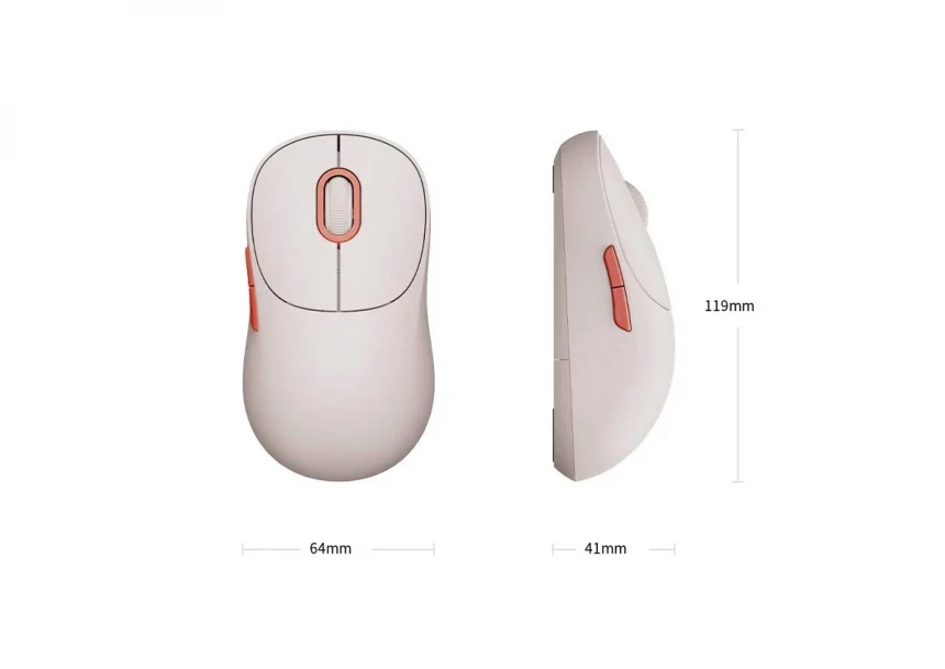 Wireless Mouse 3 Pink GL miš roze (BHR8911GL) 