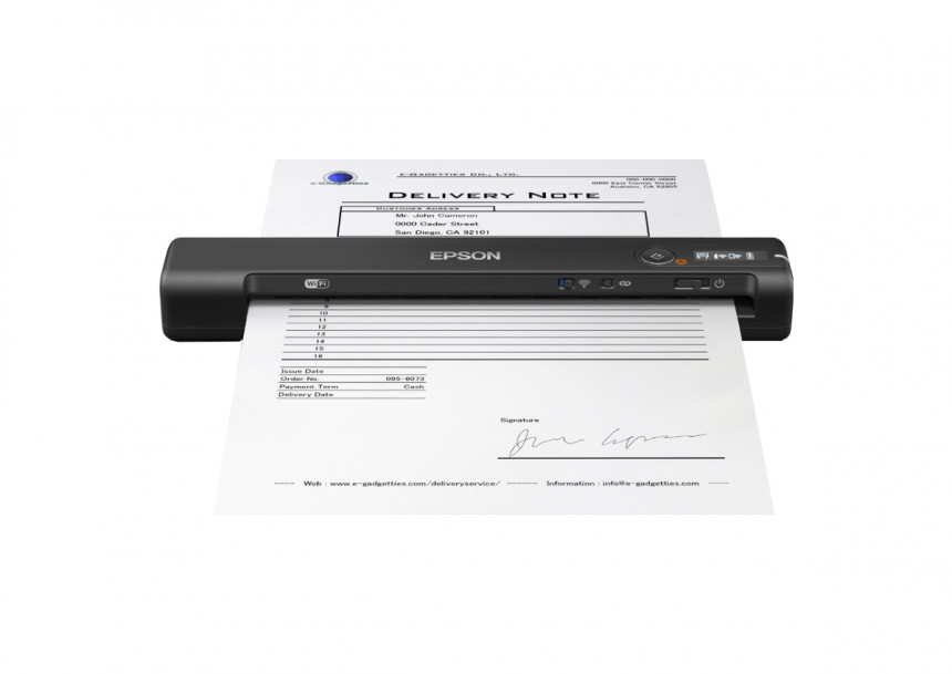 WorkForce ES-60W mobile A4 dokument skener 