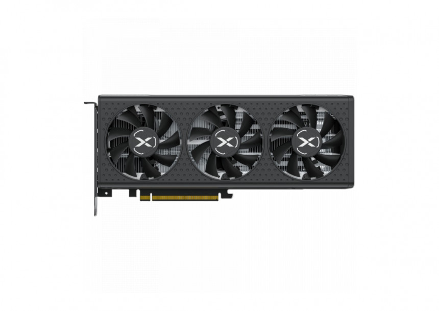 XFX SPEEDSTER QICK308 RADEON RX7600 BLACK Gaming Graphics Card with8GB GDDR6 HDMI 3xDP, AMD RDNA™ 2