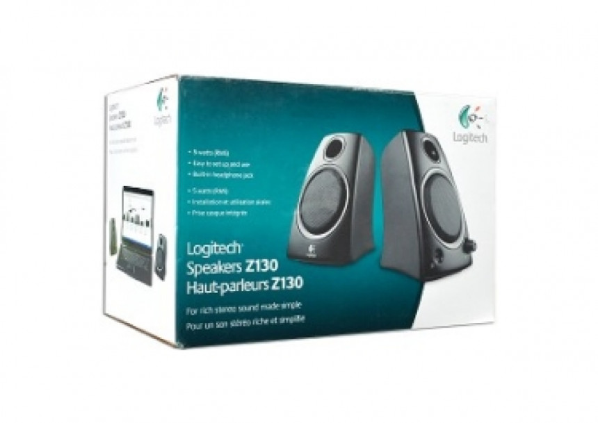 Zvučnik  LOGITECH Z130 2.0/5W/crna