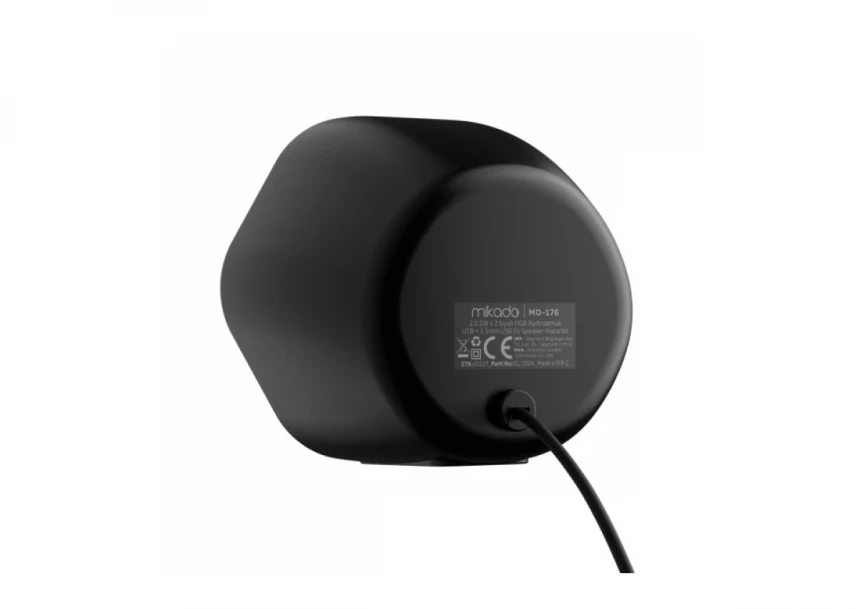 Zvučnici 2.0 Mikado MD-176 3Wx2 USB + 3.5mm