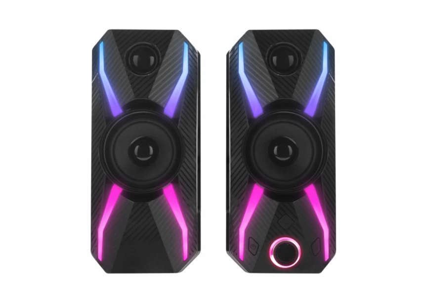 Zvučnici 2.0 Rampage RMS-X5 3Wx2 USB RGB