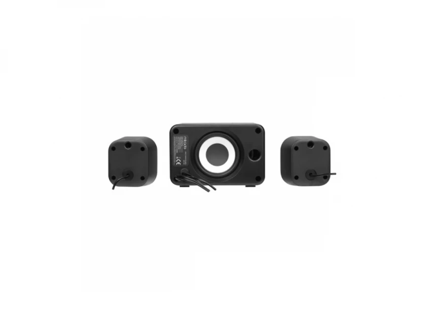 Zvučnici 2.1 Mikado MD-511 3Wx2 RGB LED,  USB