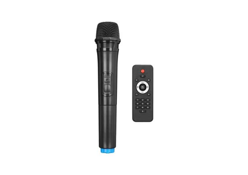 Zvucnik Mikado MD-BT123 30W, USB, Bluetooth, micro SD + mikrofon crni